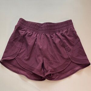 GAIAM Women's Athletic Shorts in Plum
